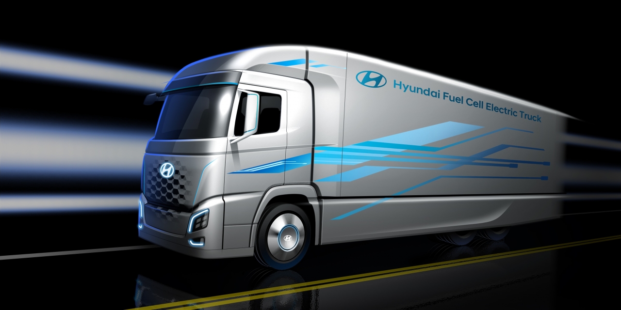 14일 현대자동차가 내년 출시 예정인 친환경 수소전기트럭의 렌더링(컴퓨터그래픽) 이미지를 공개했다. 현대차는 오는 19일(현지 시간) 독일 하노버에서 열리는 국제 상용차 박람회(IAA Commercial Vehicles 2018)에서 차세대 수소전기트럭의 개발 현황과 일부 제원, 판매 계획 등을 발표할 예정이다.
