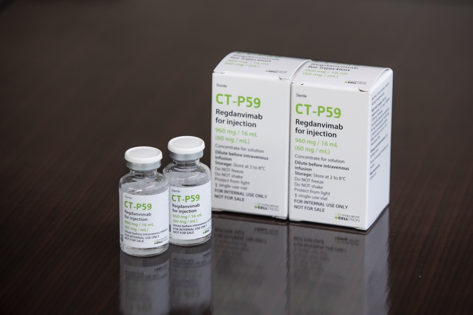 셀트리온이 개발한 코로나19 항체치료제 CT-P59