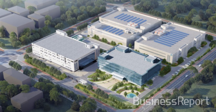 [노스랜드 바이오텍이 베이징 외곽에 구축 중인 생명공학의약품 생산시설 2025년 완공 예정 (노스랜드 바이오텍 제공)]