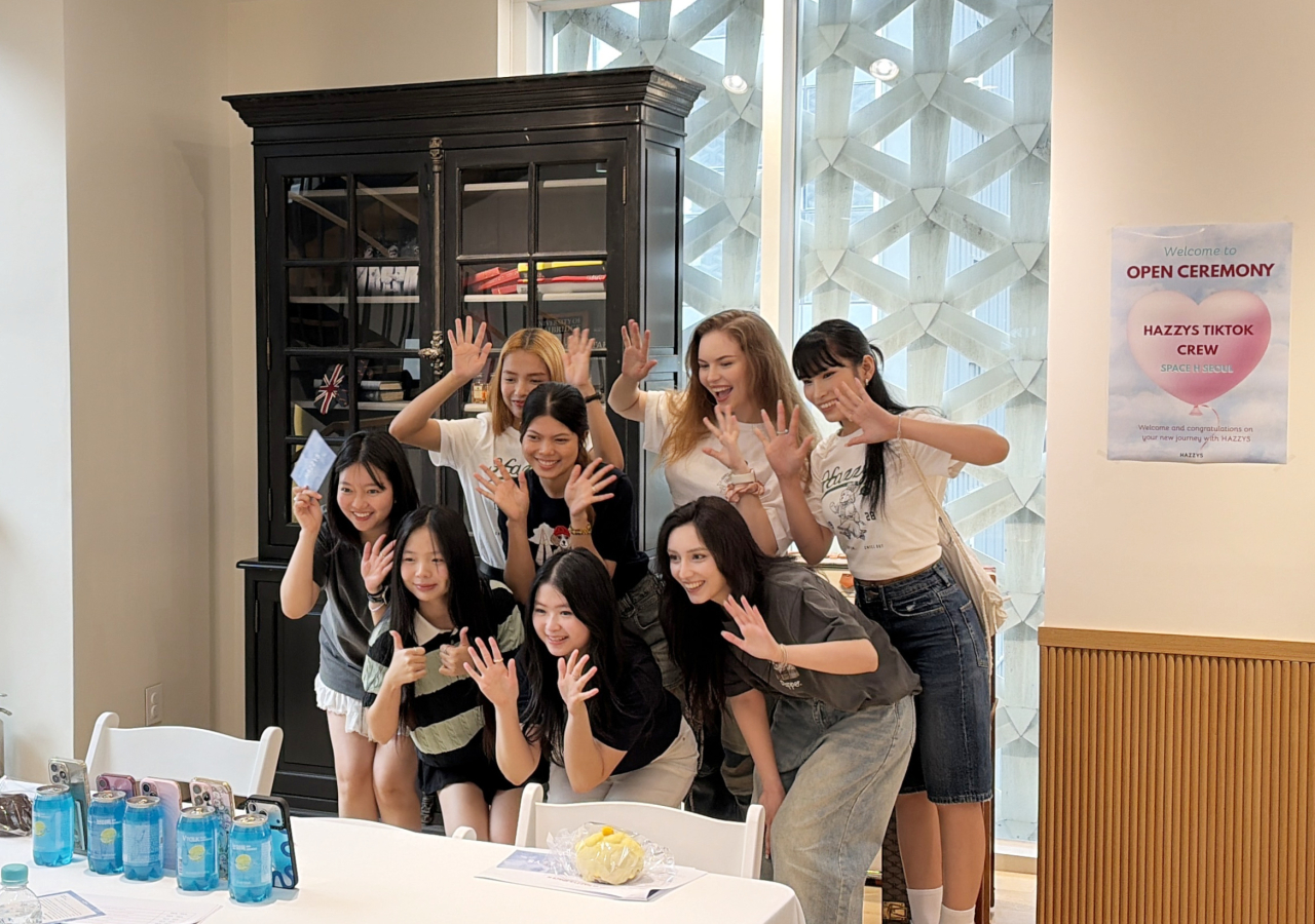 헤지스 틱톡크루 2기 모습