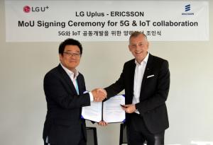 LG유플러스-에릭슨, 5G 및 IoT 선도 위한 MOU 체결