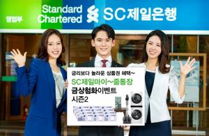 SC제일은행,SC제일마이줌통장 신규 가입 ‘금상첨화’ 시즌 2 이벤트