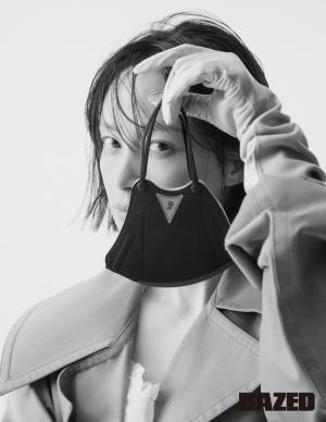 배우 이나영, 데이즈드와 iLe 친환경 마스크와 함께 한 패셔너블한 화보