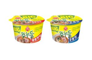 [신상품] “중량 1.6배 UP!” ㈜오뚜기, 컵누들 매콤한맛·우동맛 ‘큰컵’ 출시