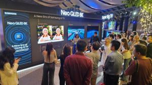 삼성전자, 싱가포르에서도 'AI TV' 바람몰이 ... 2024년 Neo QLED·삼성 OLED·라이프스타일 TV 신제품 공개