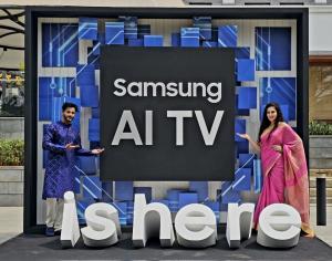 삼성전자,'AI TV'로 인도 사로 잡는다